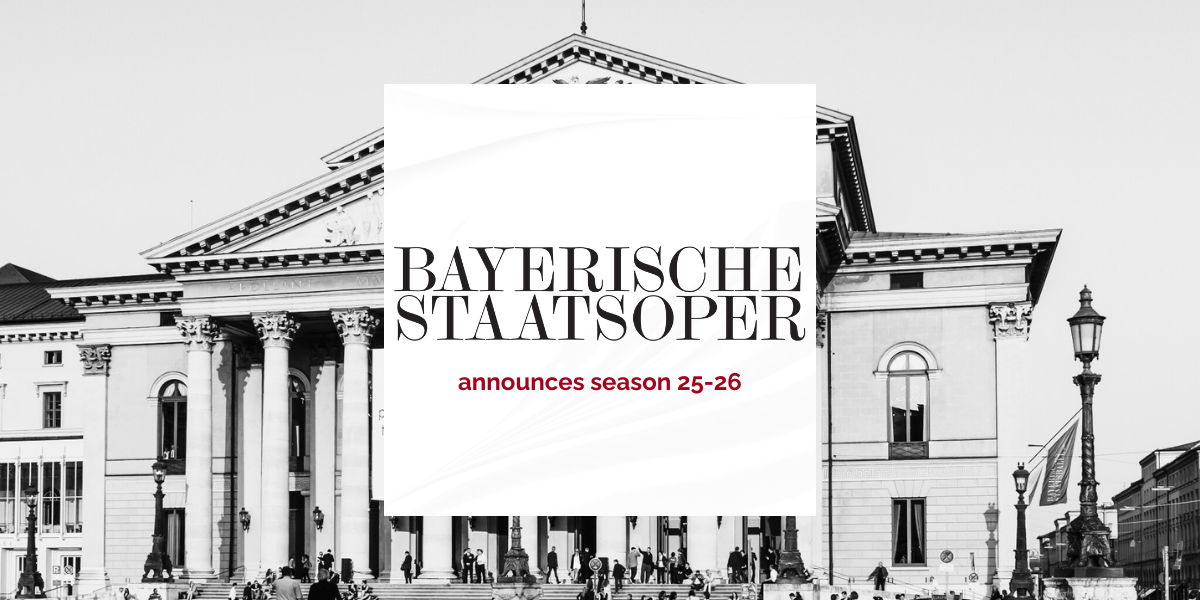 TACT Artists Shine in the Bayerische Staatsoper 2025-2026 Season