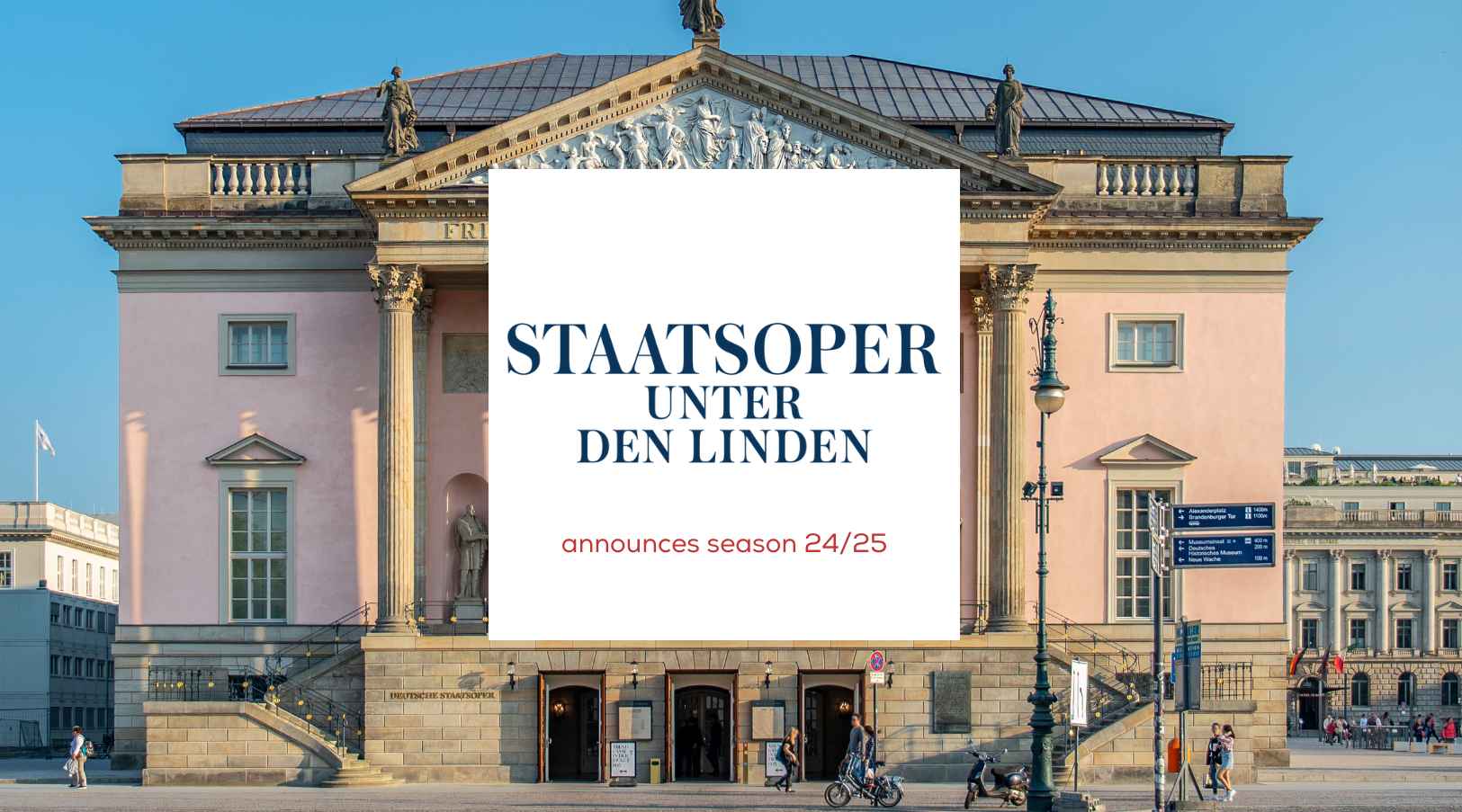 Berlin Staatsoper announces spectacular 2024-25 Season