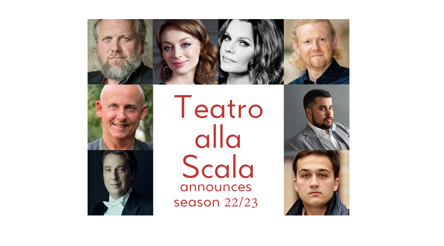 New Season at Teatro alla Scala is announced 